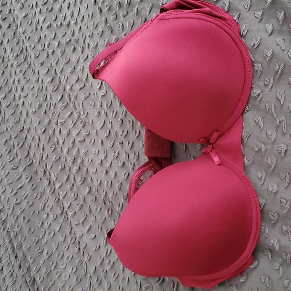 Just Be Bra/38C/Solid color - Burgundy - Picture 1 of 4